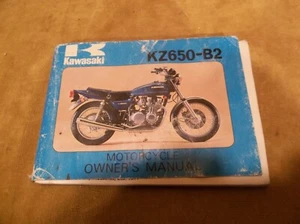 Kaawasaki KZ650-B2 Motorcycle Owners Manual - Picture 1 of 4