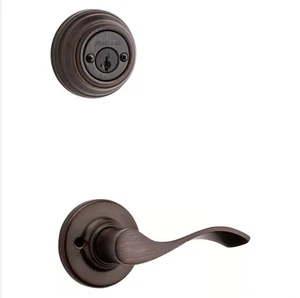 Balboa and Deadbolt in Venetian Bronze Kwikset 967BL LH 11P MST - Picture 1 of 1