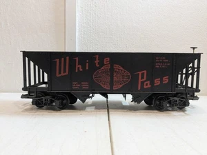 LGB 4076-W02 - White Pass Hopper - G Scale - Picture 1 of 12
