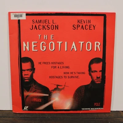 The Negotiator Laserdisc Samuel Jackson Kevin Spacey 2 Discs Foto 1 de 4