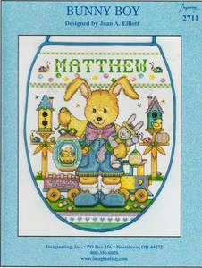 Bunny Boy by Imaginating cross stitch pattern - Picture 1 of 1