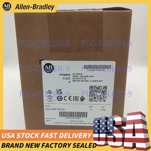 Brandneu werkseitig versiegelt AB 22A-D8P7N104 PowerFlex 4 3,7 kW 5 kostenloser Versand - Bild 1 von 8