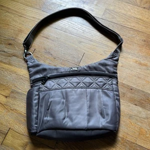 Borsa a tracolla LUG Swing borsa a tracolla marrone moka tasche lavabile BELLA - Foto 1 di 6