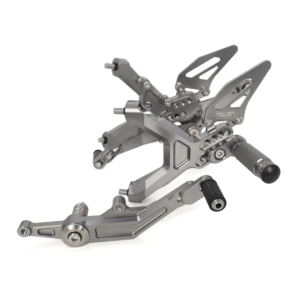 Motorcycle Rearset Footrest Foot Pegs For BMW S1000RR 2019-2024 GRAY - Image 1 of 4