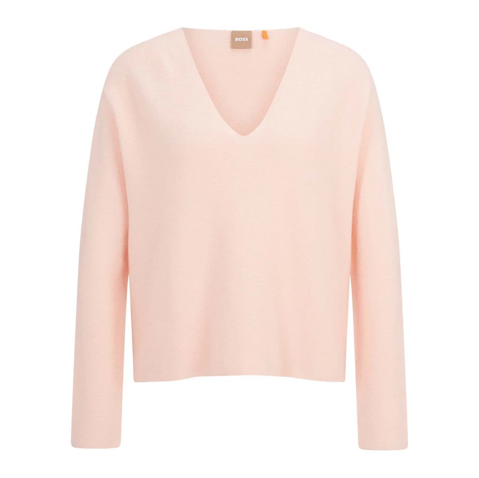 Women's Jumper Boss C_Ferona Pullover Sweater in Pink - Image 1 of 1
