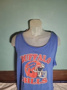 Vintage 90’s Buffalo Bills Tank Top Shirt Herren Gr. XL Blau Trench Tag NFL USA - Bild 1 von 11