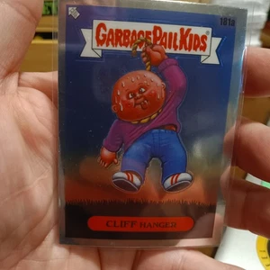 2022 GARBAGE PAIL KIDS GPK CHROME SERIES 5 BASE CLIFF HANGER 181a - Picture 1 of 2