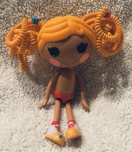 Muñeca salpicaduras Lalaloopsy Spot con pelo de plástico naranja sin ropa - Imagen 1 de 3