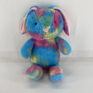 Rainbow Bunny Plush Stuffed Toy – Colourful Soft Toy for Kids – Pre-Loved 43 cm - Picture 1 of 14