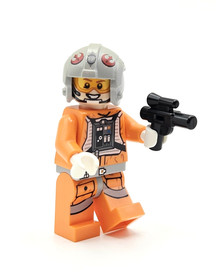 Snowspeeder Pilot - Light Bluish Gray Helmet (sw0607) Star Wars LEGO&reg; Minifigure