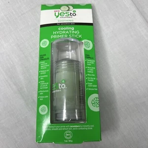 Yes To Cucumbers Cooling Hydrating Primer Stick 1oz Soothing For Sensitive Skin - Picture 1 of 10