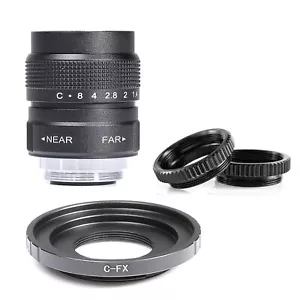 Lente de película Fujian 25 mm F1.4 CCTV para cámara Micro Cuatro Tercios m4/3 montura GH2 GH1 - Imagen 1 de 6