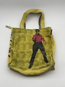 Andy Warhol Elvis Presley Canvas Bag Tote Pop Art Adjustable Strap Signature - Picture 1 of 6