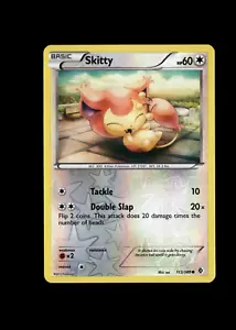 Pokemon 2012 Light Play Skitty Boundaries Crossed REVERSE 113/149 Card - Picture 1 of 2