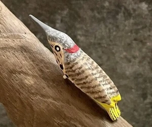 Holz handgeschnitzt Vogel und Barsch aus Park Rapids MINN, USA #1A - Bild 1 von 12
