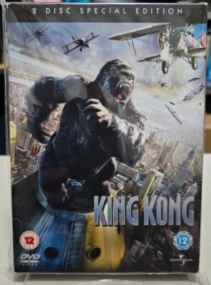 King Kong DVD 2 Disc Special Edition Peter Jackson Jack Black Naomi Watts 2006 - Image 1 of 2