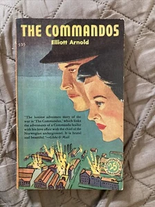 Crime Vintage Pb, The Commandos by Arnold Canada White Circle 225, 3rd 1946, SVG - Picture 1 of 6