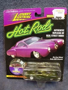 1997 Johnny Lightning Hot Rods ~ Frankenstude ~ #50 Green ~ Studebaker - Bild 1 von 3