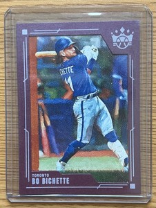 2022 PANINI DIAMOND KINGS BASEBALL PLUM FRAME PARALLEL BO BICHETTE BLUE JAYS 