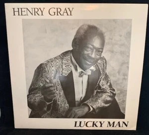 Henry Gray "Lucky Man" Vinyl Record - Picture 1 of 3