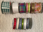 Lot of 12, craft ribbons, various sizes - Unused