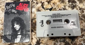 Alice Cooper Poison / Trash (Cassette) Single - Picture 1 of 2