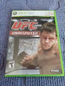 UFC 2009 Undisputed (Microsoft Xbox 360, 2009), Manual and Case Included - Picture 1 of 3
