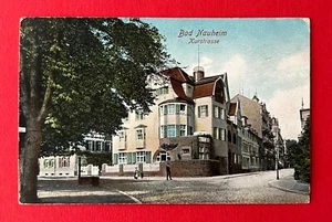 AK BAD NAUHEIM 1908 Blick in die Kursstrasse    ( 140373 - Bild 1 von 2