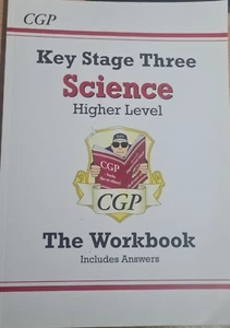 CGP Key Stage Three Science higher Level Workbook Including Answers (KS3) - Picture 1 of 2