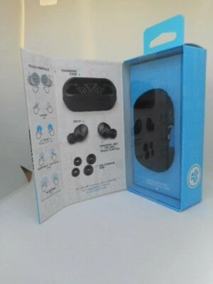 New JLab Audio Go Air True Wireless Bluetooth Earbuds + Charging Case(Black) - Image 1 of 4