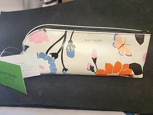 Kate Spade New York Blumenmuster Garten Bleistift Etui weiches Kunstleder Set 223933 - Bild 1 von 12