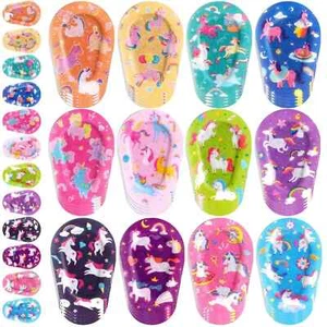 Pannelli 20 Pezzi Patch Occhi Adesive per Bambini Ragazze Modelli Unicorno Bambino - Foto 1 di 4