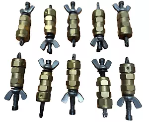 Lote de 10 Omega 3/16" KWN 0-5/16" Cleco Wing Nut Draw Style - Imagen 1 de 9