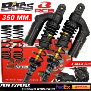 RCB VD SERIES Shock Absorber Black/Black/Gold 350mm For XMAX 300,NEW XMAX - Picture 1 of 7