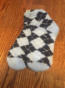 New York City FC MLS Unisex Adult Argyle Slipper Socks Size Medium - NWT - Picture 1 of 3