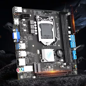 LGA 1150 Placa Mae Desktop PC Motherboard Support Intel 4th Gen Core I7 I5 I3 - Picture 1 of 10