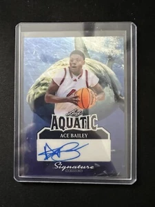 2025 Leaf Signature Series Aquatic Shark Ace Bailey 1/1 Auto - Picture 1 of 2