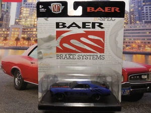 M2 Machines Auto Drivers 89 1970 Ford Mustang BOSS 429 BAER SISTEMI FRENANTI GYRR - Foto 1 di 3