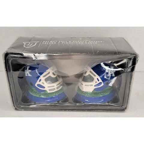 NCAA University of Kentucky UK Wildcats Helmet Salt and Pepper Shakers NEW Cover