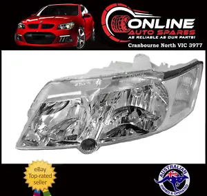 Headlight LEFT fit Holden Commodore VY Executive Acclaim S 02-03 head light lamp - Picture 1 of 1