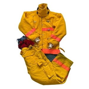 Morning Pride Firefighter Turnout Suit 2150 36x30 Pants BPR 2207 Size 44 Jacket - Picture 1 of 24