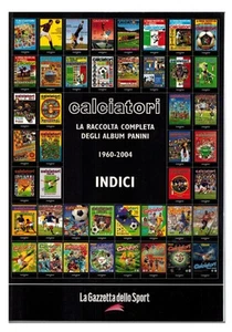 Libro de lista de verificación índice Calciatori Panini 1960-2004 - Imagen 1 de 1