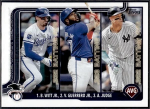 2025 Topps Series 1 American League Leaders Batting Average #345 - Picture 1 of 2