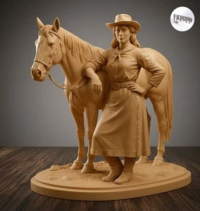 FIERDN Cowgirl mit Pferd #2 - Bild 1 von 1