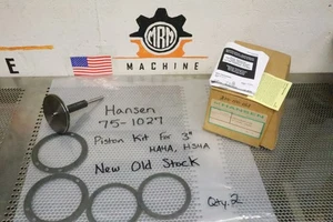Hansen 75-1027 Piston Kit For 3" HA4A, HS4A New Old Stock - Picture 1 of 14