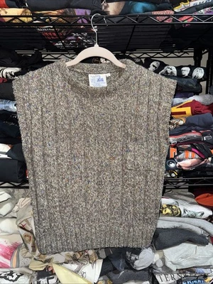 Chaleco Suéter Mujer Vintage Años 70-80 Little Lisa Lana Multicolor Talla Grande  Foto 1 de 4