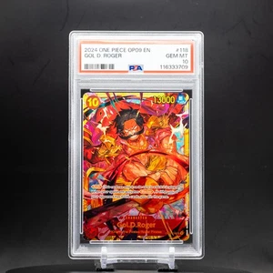 Gol.D.Roger OP09-118 SEC | Imperatori nel Nuovo Mondo | One Piece TCG | PSA 10 | - Foto 1 di 2