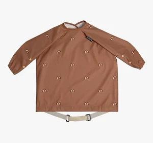 Bibado Baby 6-36 Month Rainbows Long Sleeve Weaning Coverall Feeding Bib - Picture 1 of 7