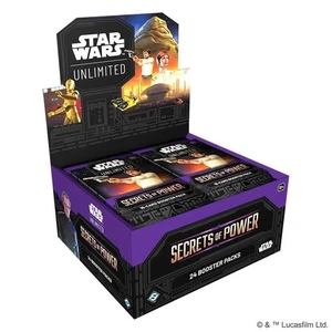 Star Wars Unlimited TCG Secrets of Power Booster Display PREVENDITA 11/07 spedizione gratuita - Foto 1 di 1