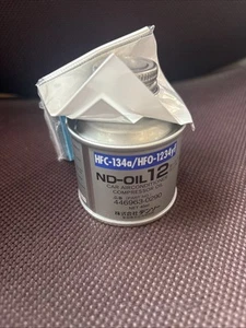 Toyota Denso ND-Oil12 HFC-134a HFO-1234yf Compressor Oil A/C Pn:44693-0290 40ml - Picture 1 of 3